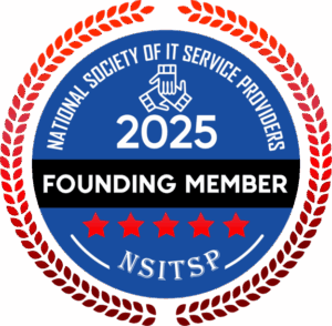 National Society of IT Service Providers Founding Member Badge